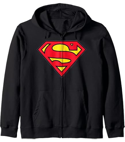 Amazon.com: SUPERMAN (2025 Movie) S-Shield Zip Hoodie : Clothing